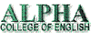 ALPHA COLLEGE OF ENGLISH