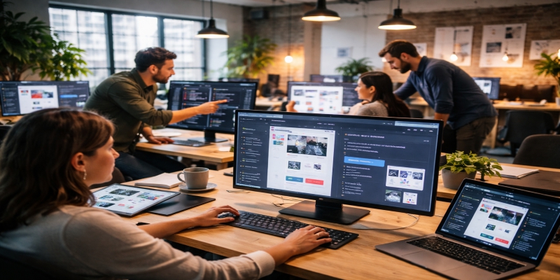 AI transforms web design workflows in agencies