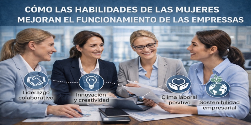 Cómo las habilidades de las mujeres mejoran el funcionamiento de las empresas