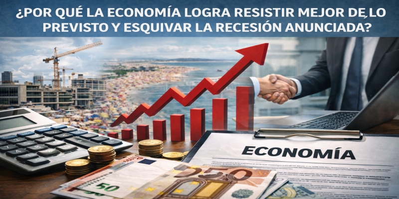 ¿Por qué la economía logra resistir mejor de lo previsto y esquivar la recesión anunciada?