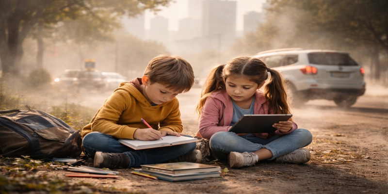 La contaminación ambiental y su impacto silencioso en el desarrollo cognitivo de la infancia