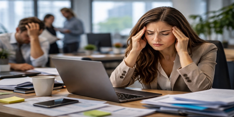 El estrés laboral se consolida como uno de los principales retos para la salud y la productividad en el entorno de trabajo
