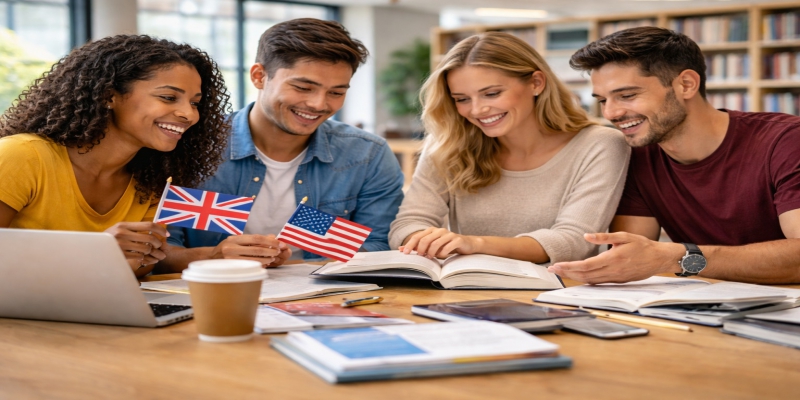 Inglés británico e inglés americano: claves para elegir la variante adecuada en formación y empleo