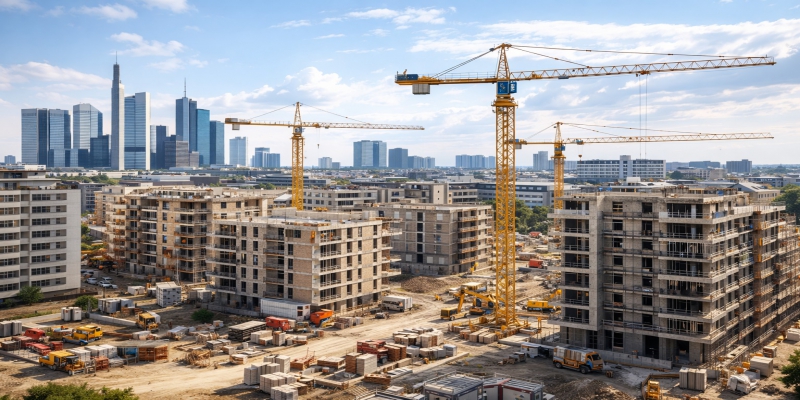 El sector de la construcción acelera su crecimiento y gana peso en la recuperación económica