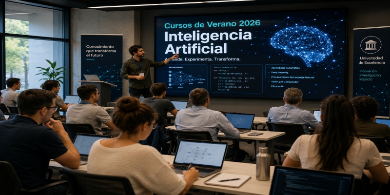 La inteligencia artificial se convierte en el eje central de los Cursos de Verano 2026 en las universidades españolas