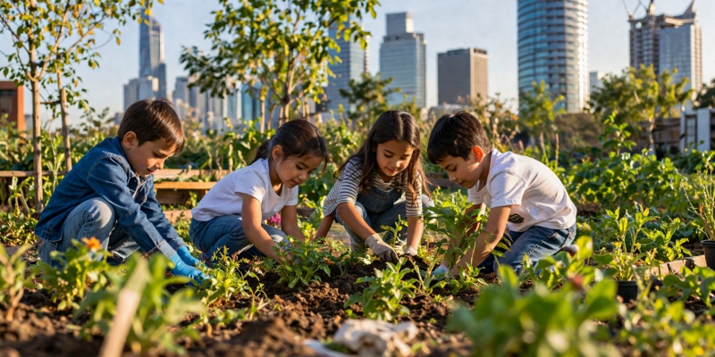 La protección ambiental infantil gana peso en las políticas públicas y en la agenda internacional