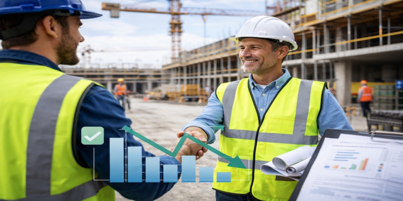 La reducción de los accidentes laborales mortales marca un cambio de tendencia en la seguridad en el trabajo