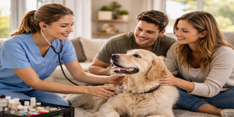 La veterinaria a domicilio gana peso como modelo de atención personalizada para mascotas