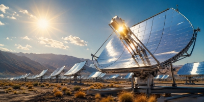 Nuevos sistemas de concentración solar mejoran la eficiencia en la generación de energía renovable