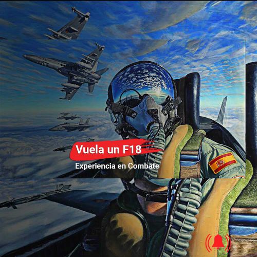 Experiencia en Combate Vuela Un F18