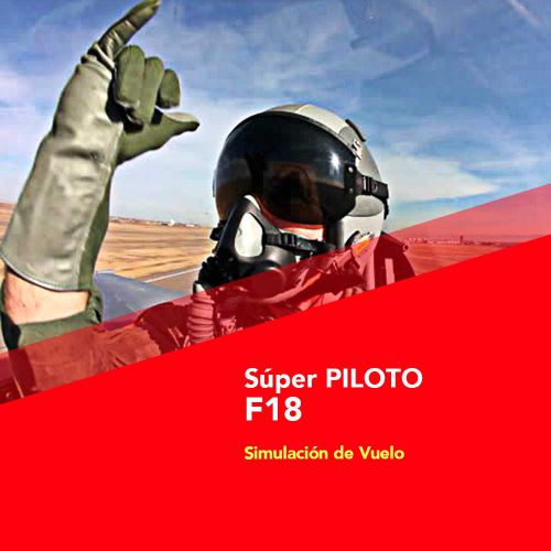 Experiencia en Combate Vuela Un F18