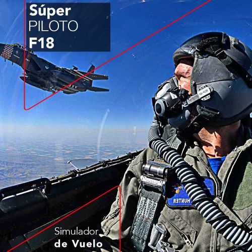 Experiencia en Combate Vuela Un F18