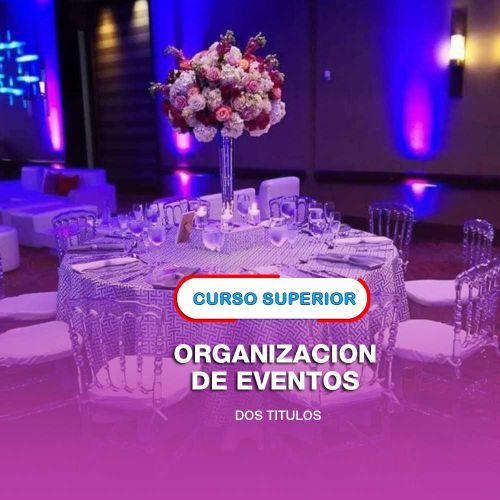 Curso Superior para Organizar Eventos